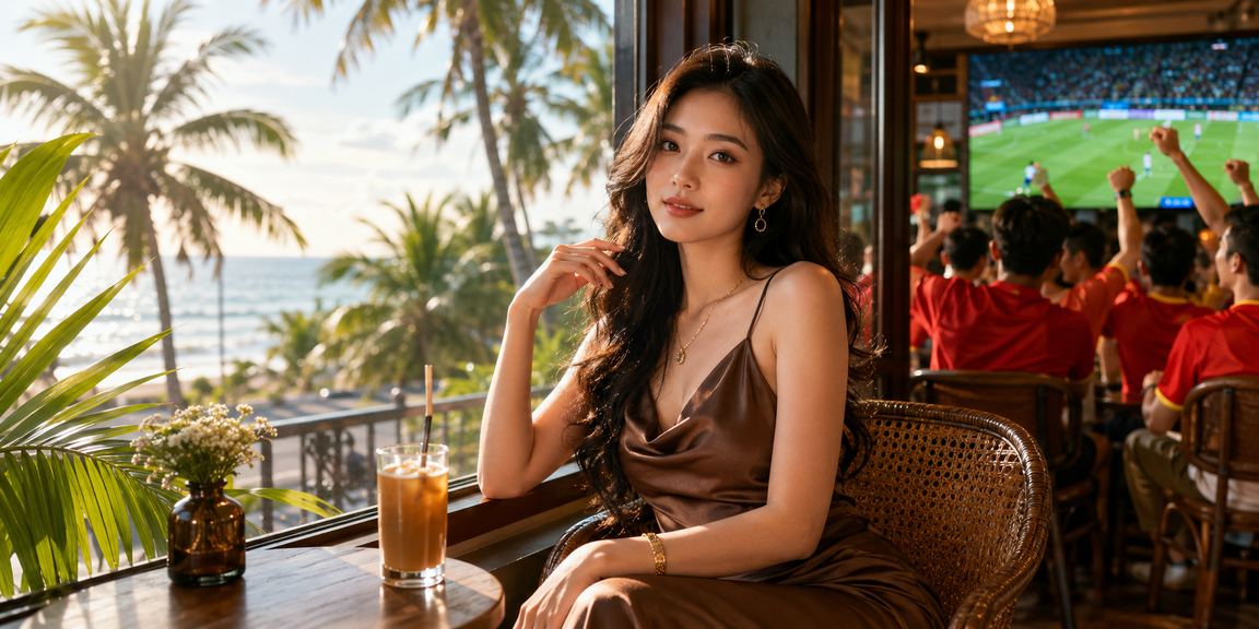 Người hâm mộ bóng đá Việt Nam theo dõi trận đấu và đặt cược trực tuyến qua điện thoại